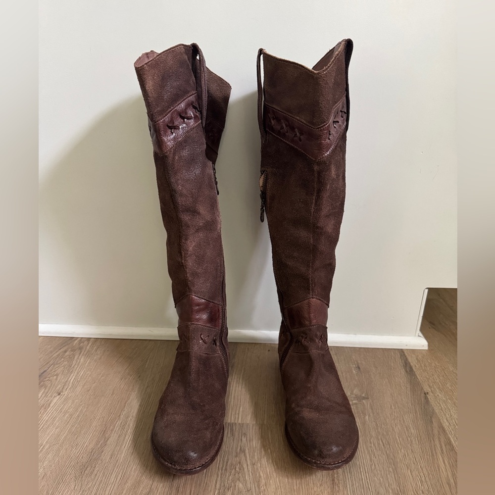 Bed Stu tall leather boots - Picture 2 of 14